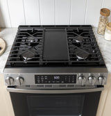 GE 30" Slide-In Front Control Gas Range - Stainless Steel (GGS500SVSS)