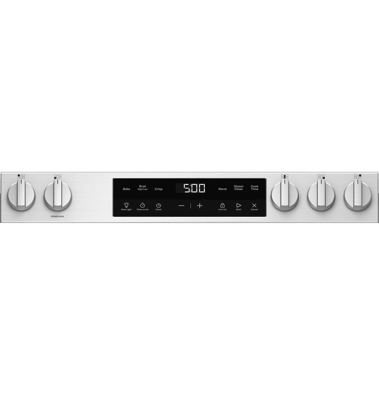 GE  30" Slide-In Front Control Gas Range with Crisp Mode - Stainless Steel (GGS500SVSS)