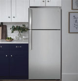 GE 16.6 Cu. Ft. Top-Freezer Refrigerator - Gray (GIE17GSNRSS)