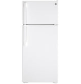 GE 28-Inch 17.5 Cu. Ft. Top-Freezer Refrigerator - White (GIE18DTNRWW)