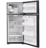 GE 17.5 Cu. Ft. Top-Freezer Refrigerator - Black (GIE18GTNRBB)