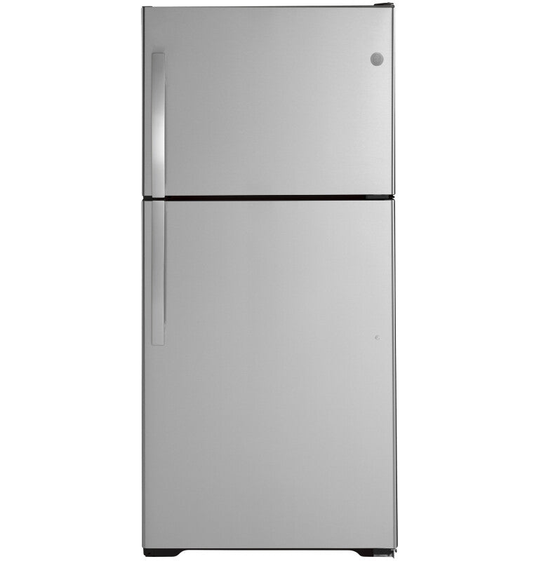 GE 19.2 Cu. Ft. Top-Freezer Refrigerator - Gray (GIE19JSNRSS)