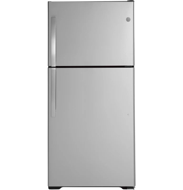 GE 19.2 Cu. Ft. Top-Freezer Refrigerator - Gray (GIE19JSNRSS)