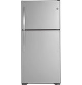 GE 19.2 Cu. Ft. Top-Freezer Refrigerator - Gray (GIE19JSNRSS)