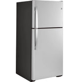 GE 19.2 Cu. Ft. Top-Freezer Refrigerator - Gray (GIE19JSNRSS)