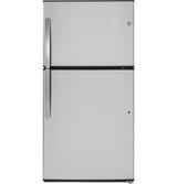 GE 21.1 Cu. Ft. Top-Freezer Refrigerator - Stainless Steel (GIE21GSHSS)