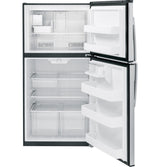 GE 21.1 Cu. Ft. Top-Freezer Refrigerator - Stainless Steel (GIE21GSHSS)