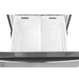 GE 11.9 Cu. Ft. Bottom-Freezer Refrigerator - Gray (GLE12HSPSS)