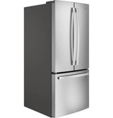GE 20.8 Cu. Ft. French-Door Refrigerator - Gray (GNE21FYKFS)