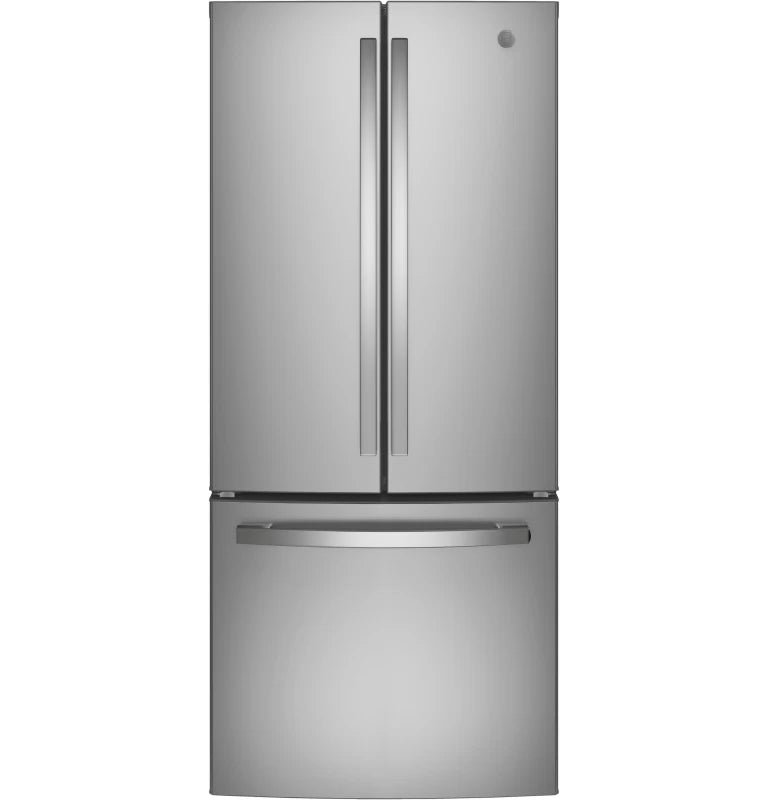 GE 20.8 Cu. Ft. French-Door Refrigerator - Gray (GNE21FYKFS)