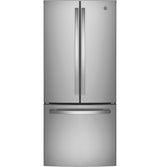 GE 20.8 Cu. Ft. French-Door Refrigerator - Stainless Steel (GNE21FYKFS)