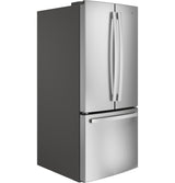 GE  20.8 Cu. Ft. French-Door Refrigerator - Fingerprint Resistant Stainless Steel (GNE21FYKFS)