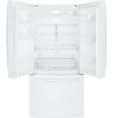 GE  24.7 Cu. Ft. French-Door Refrigerator - White (GNE25JGKWW)