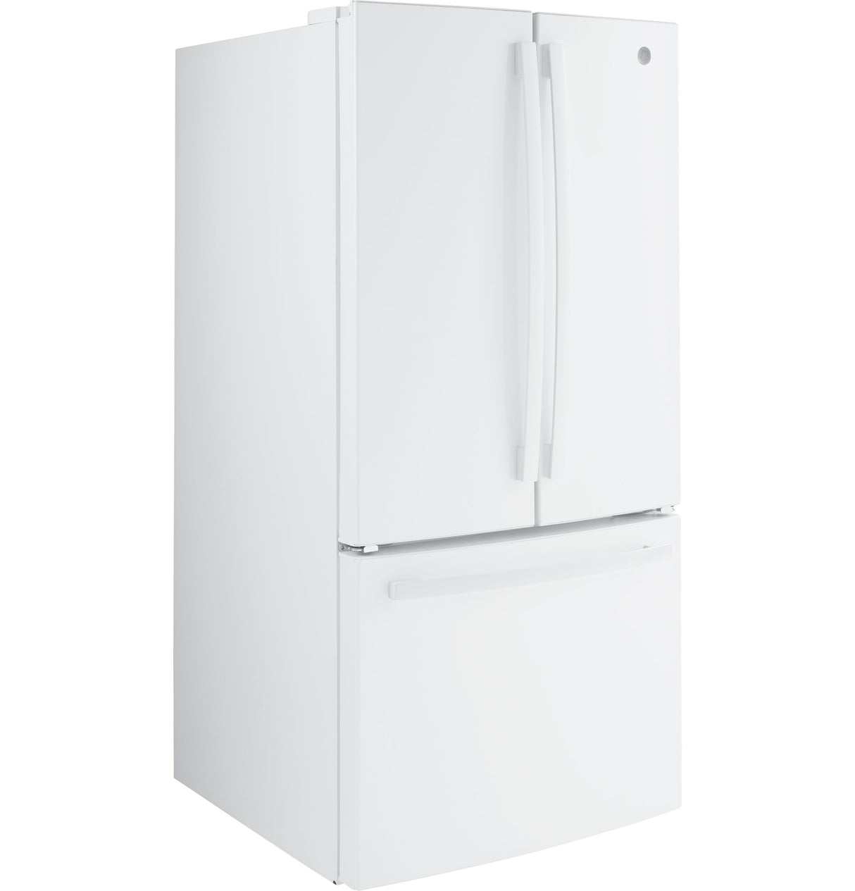 GE ENERGY STAR 24.7 Cu. Ft. French-Door Refrigerator - White (GNE25JGKWW)