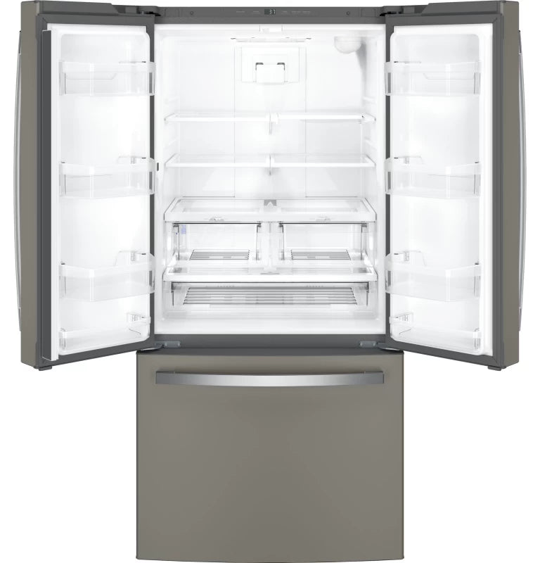 GE 24.7 Cu. Ft. French-Door Refrigerator - Slate (GNE25JMKES)