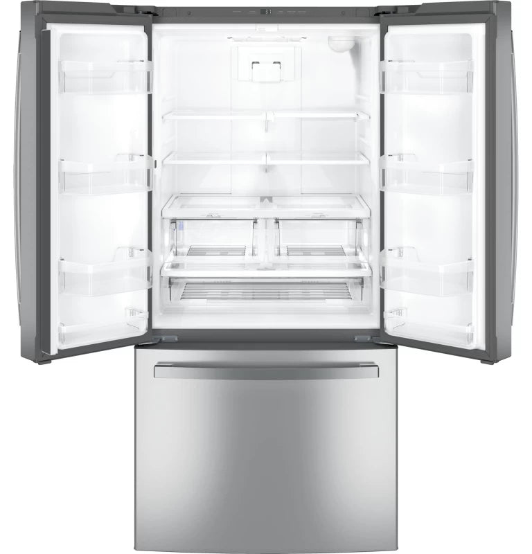 GE 24.7 Cu. Ft. French-Door Refrigerator - Gray (GNE25JYKFS)