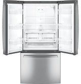 GE 24.7 Cu. Ft. French-Door Refrigerator - Gray (GNE25JYKFS)