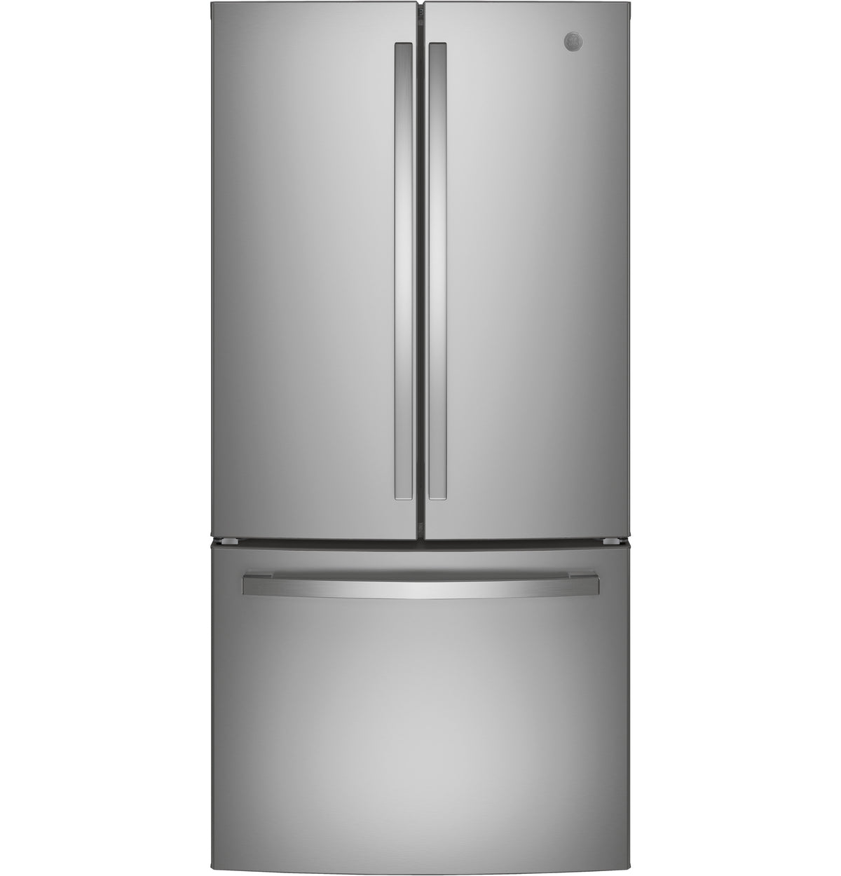 GE  24.7 Cu. Ft. French-Door Refrigerator - Fingerprint Resistant Stainless Steel (GNE25JYKFS)