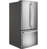 GE  24.7 Cu. Ft. French-Door Refrigerator - Fingerprint Resistant Stainless Steel (GNE25JYKFS)