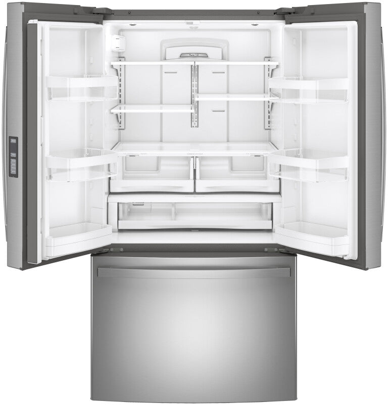 GE 28.7 Cu. Ft. Fingerprint Resistant French-Door Refrigerator - Gray (GNE29GYNFS)