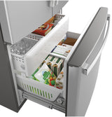 GE 28.7 Cu. Ft. Fingerprint Resistant French-Door Refrigerator - Gray (GNE29GYNFS)