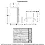 GE 28.7 Cu. Ft. Fingerprint Resistant French-Door Refrigerator - Gray (GNE29GYNFS)