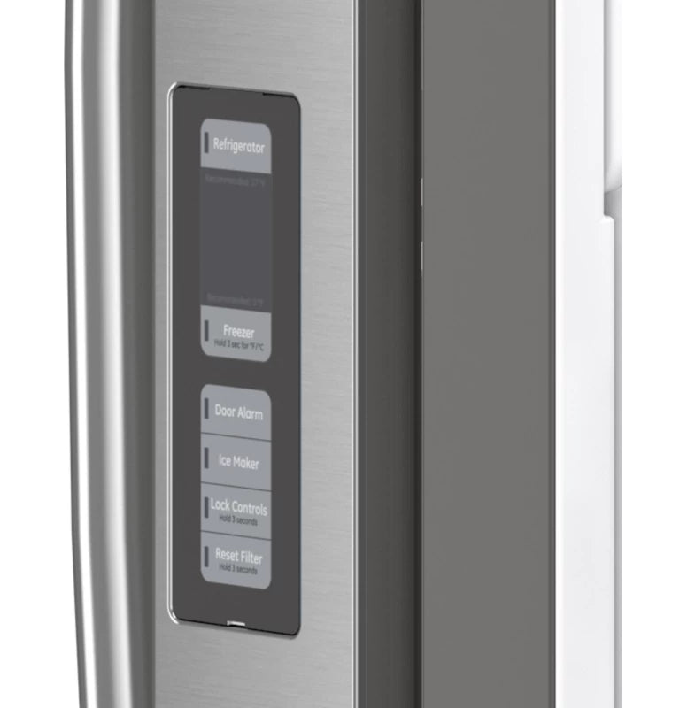 GE 28.7 Cu. Ft. Fingerprint Resistant French-Door Refrigerator - Gray (GNE29GYNFS)