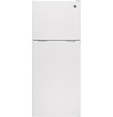 GE 11.6 cu. ft. Top-Freezer Refrigerator - White (GPE12FGKWW)