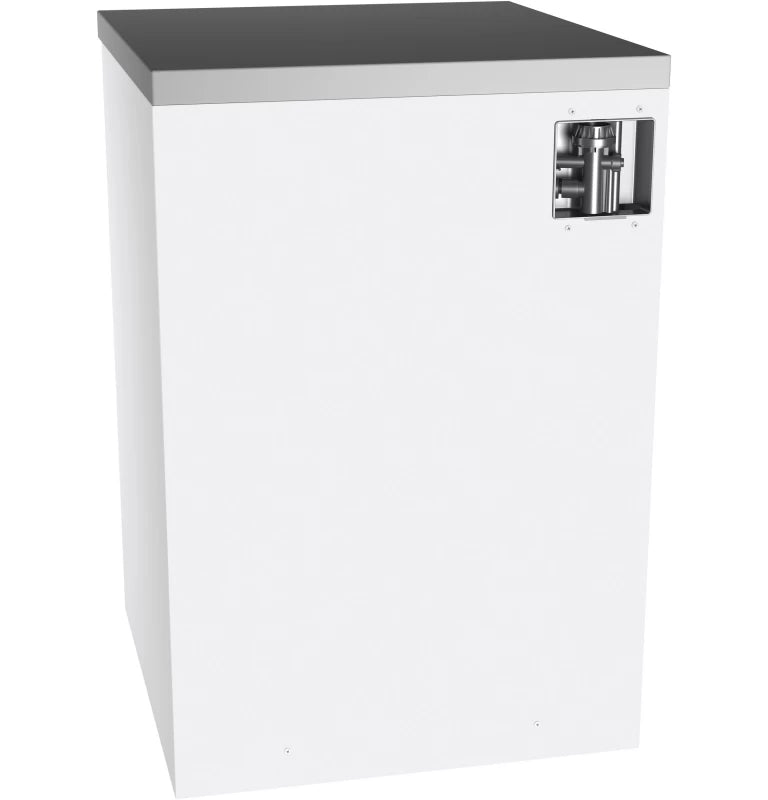 GE 24" Stainless Steel Interior Portable Dishwasher with Sanitize Cycle - White (GPT225SGLWW)