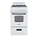 AVANTI  AVANTI RANGE GAS 20" W/ WINDOW - White (GR2011CW)