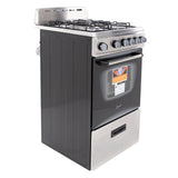 AVANTI Avanti 20" Compact Gas Range Oven - White / 2.1 cu. ft. -  (GR2011CW)
