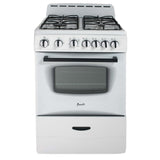 AVANTI Avanti 24" Compact Gas Range Oven - White / 2.6 cu. ft. -  (GR2414CW)
