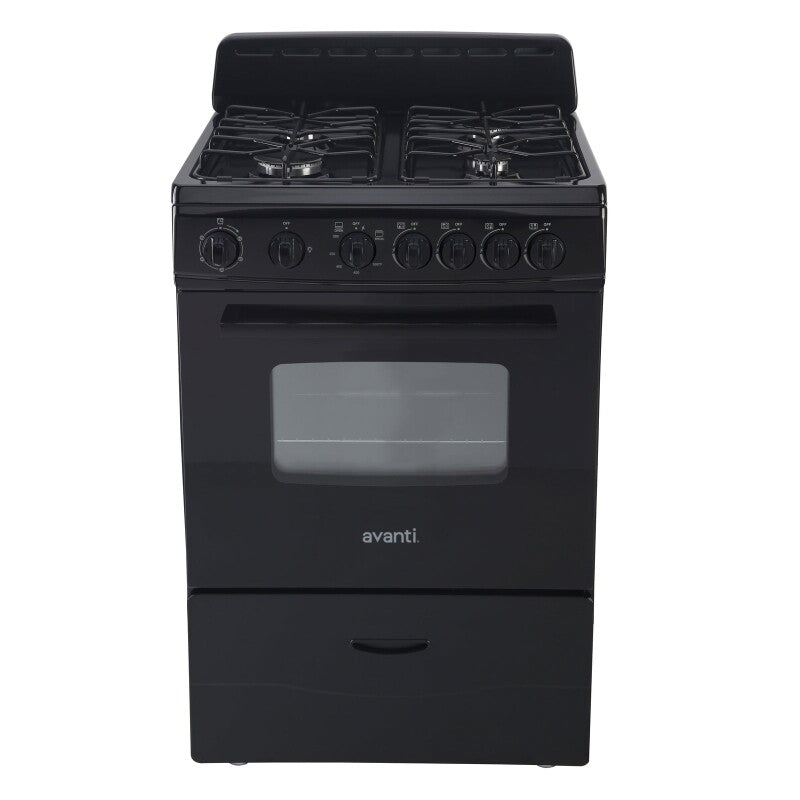 AVANTI  AVANTI RANGE GAS 24" - Stainless Steel (GR2416CSS)