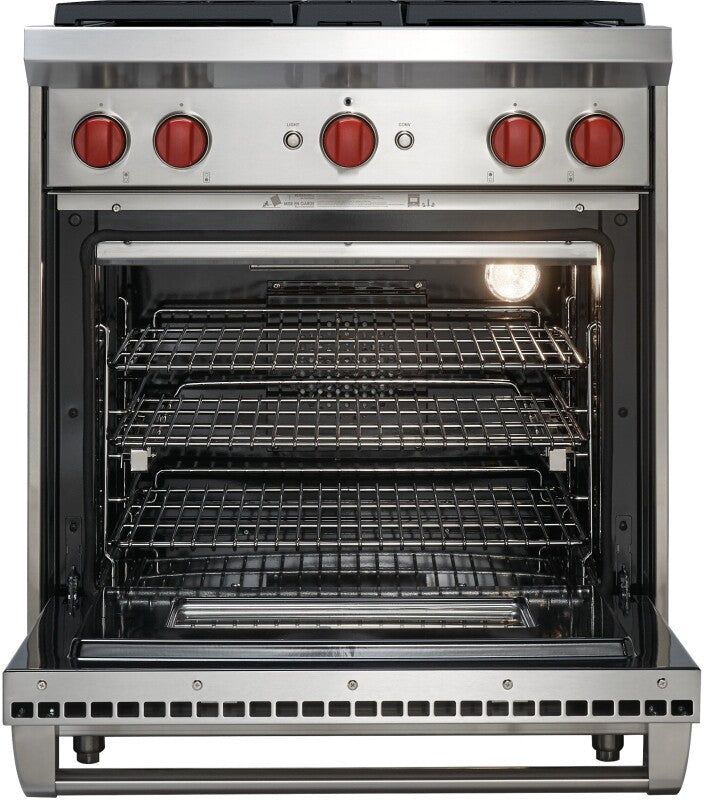 Wolf 30" Gas Range - Stainless Steel (GR304LP)