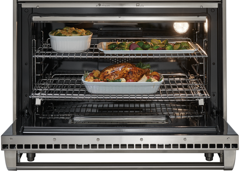 Wolf 36" Gas Range - 4 Burners and Infrared Griddle - Stainless Steel (GR364GLP)