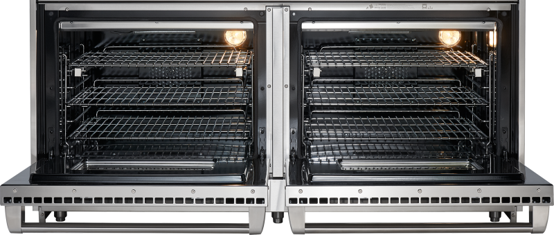 Wolf 60" Gas Range - 6 Burners and Infrared Dual Griddle - Stainless Steel (GR606DGLP)