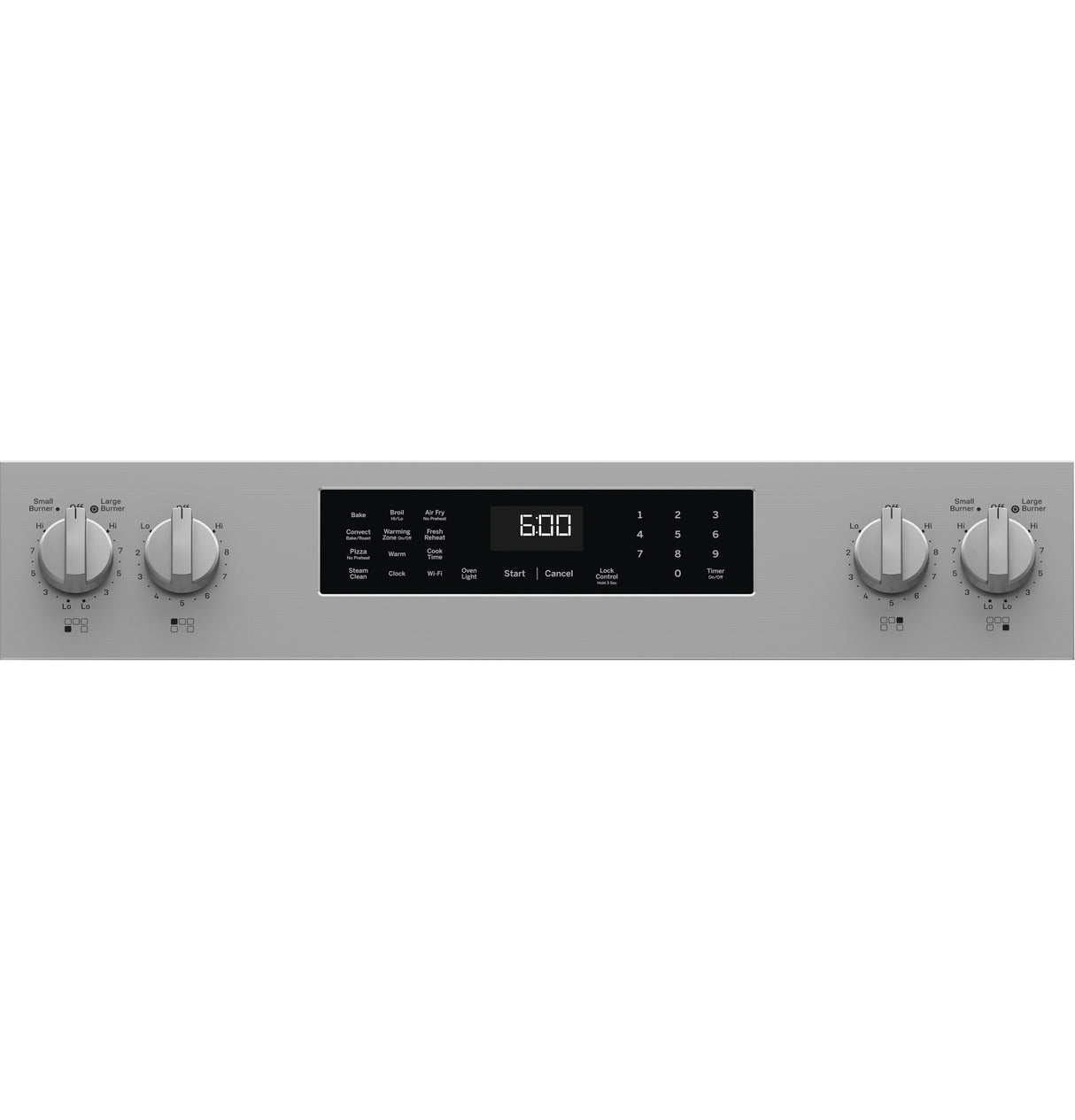 GE  30" Free-Standing Electric Convection Range with No Preheat Air Fry and EasyWash Oven Tray - Stainless Steel (GRF600AVSS)
