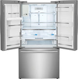 Frigidaire Gallery  23 Cu. Ft. Counter-Depth French Door Refrigerator - Stainless Steel (GRFC2353AF)