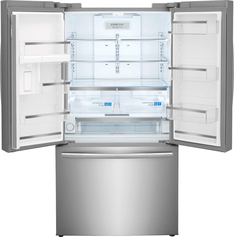 Frigidaire Gallery  23 Cu. Ft. Counter-Depth French Door Refrigerator - Stainless Steel (GRFG2353AF)