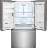 Frigidaire Gallery  23 Cu. Ft. Counter-Depth French Door Refrigerator - Stainless Steel (GRFG2353AF)