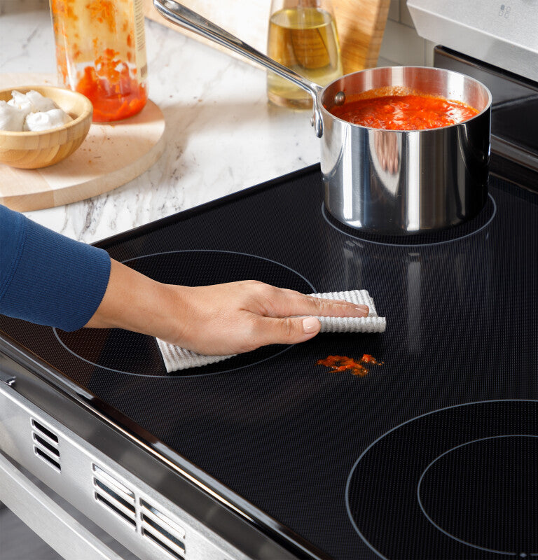 GE 30" Slide-In Electric Range - Stainless Steel (GRS500PVSS)