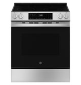 GE  30" Slide-In Electric Range with Crisp Mode - Stainless Steel (GRS500PVSS)