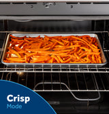 GE  30" Slide-In Electric Range with Crisp Mode - Stainless Steel (GRS500PVSS)
