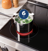 GE  30" Slide-In Electric Range with Crisp Mode - Stainless Steel (GRS500PVSS)
