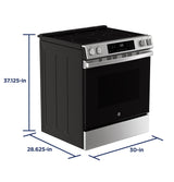 GE  Ge® Energy Star® 30" Slide-in Electric Range With Crisp Mode - Stainless Steel (GRS500PVSS)