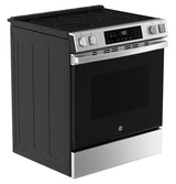 GE  30" Slide-In Electric Range with Crisp Mode - Stainless Steel (GRS500PVSS)