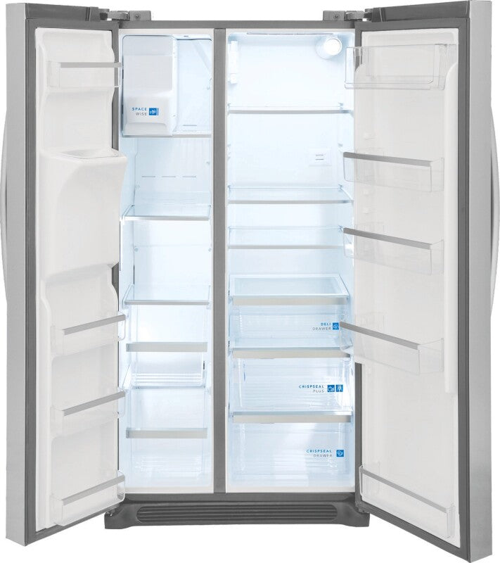 Frigidaire Gallery 22.3 Cu. Ft. 36" Counter Depth Side by Side Refrigerator - Stainless Steel (GRSC2352AF)