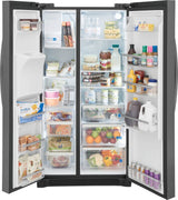 Frigidaire Gallery  22 Cu. Ft. 36" Counter-Depth Side-by-Side Refrigerator - Stainless Steel (GRSC2352AF)