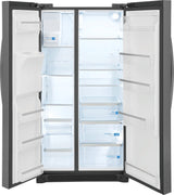 Frigidaire Gallery  22 Cu. Ft. 36" Counter-Depth Side-by-Side Refrigerator - Stainless Steel (GRSC2352AF)