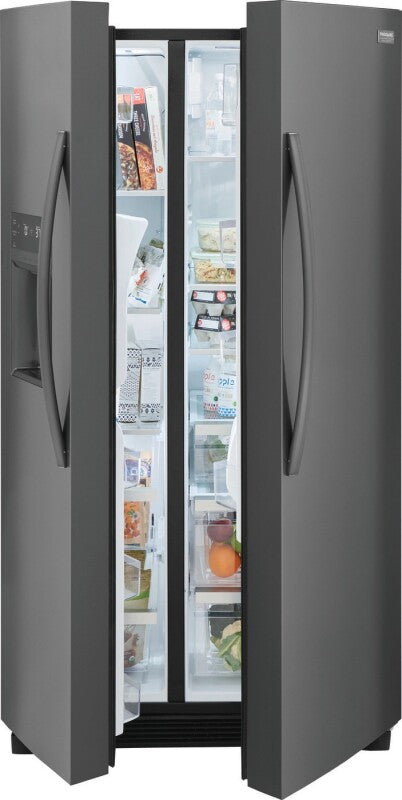 Frigidaire Gallery  22 Cu. Ft. 36" Counter-Depth Side-by-Side Refrigerator - Stainless Steel (GRSC2352AF)